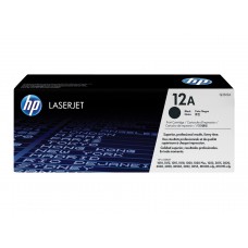 خرطوشة حبر ليزر اسود اتش بى HP 12A اصلى - (خرطوشة ليزر Q2612A)